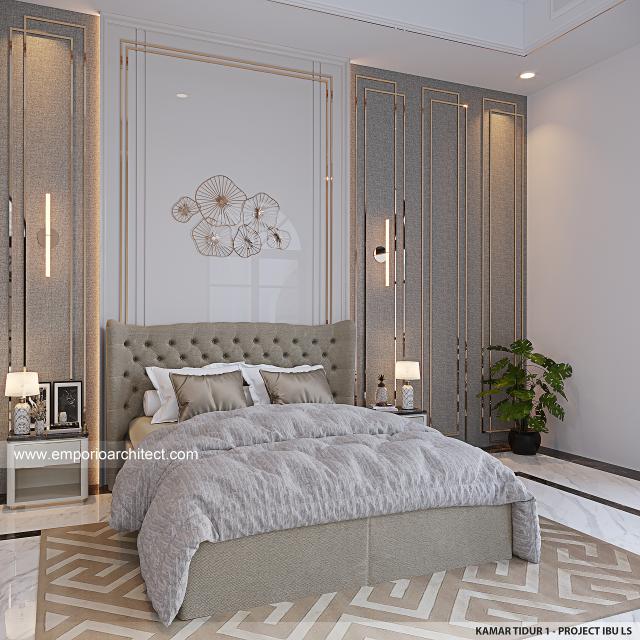 #bedroomdesign - Mrs. LS 1833 Mediterranean House 4 Floors Design - BSD, Tangerang Selatan - Code 39668