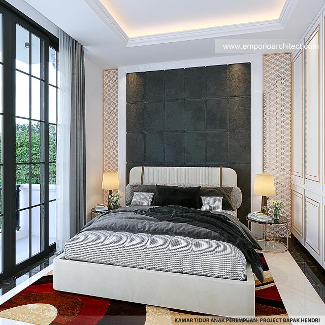 #bedroomdesign - Mr. HDI 1534 Classic Modern House 2 Floors Design - Jakarta - Code 31452