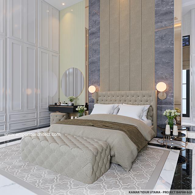 #bedroomdesign - Mr. BGS 1581 Classic Modern House 2 Floors Design - Yogyakarta - Code 33027