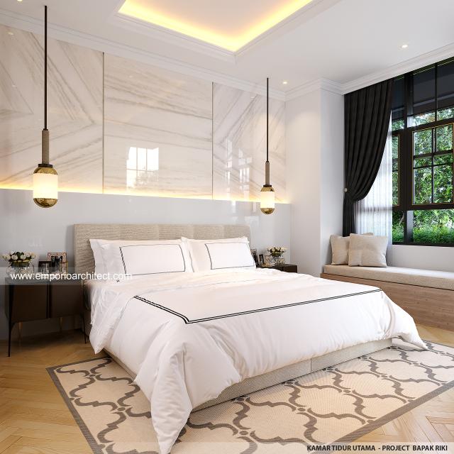 #bedroomdesign - Mr. Fedie 1550 Classic Modern House 2.5 Floors Design - Jakarta - Code 31974