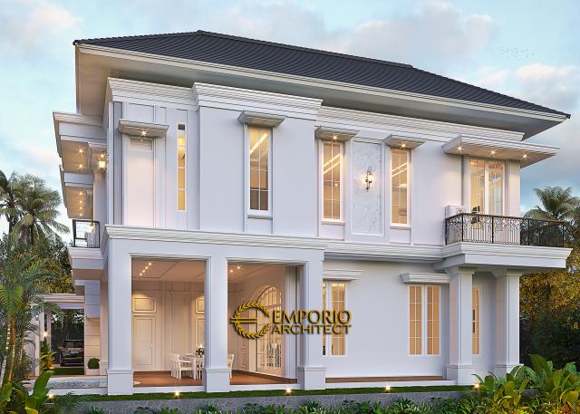 #housefacade - Mr. Datuk Sabri Mediterranean House 2 Floors Design - Malaysia - Code 17787