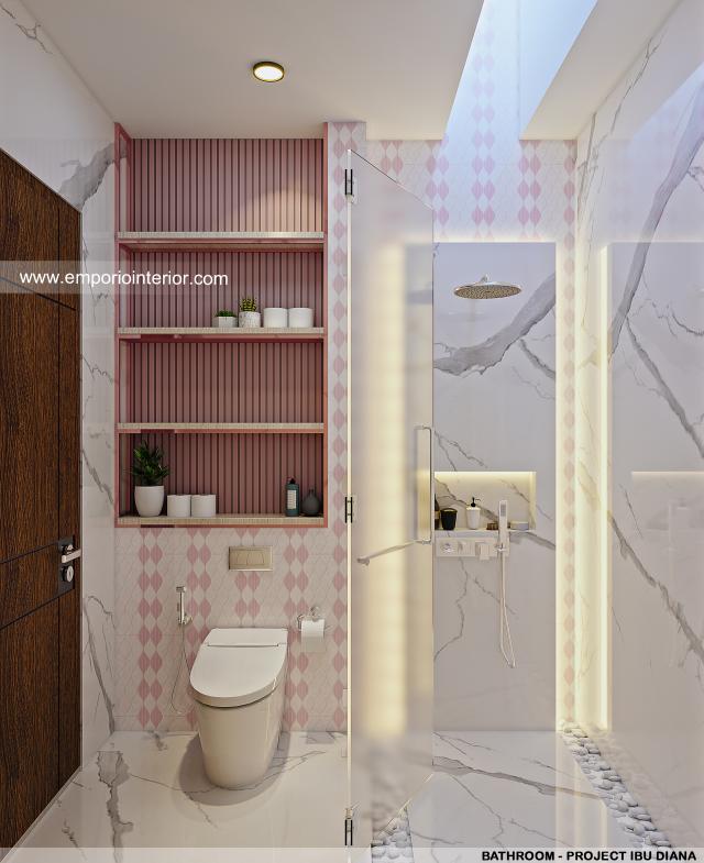 #bathroomdesign - Mrs. Diana Modern House 1 Floor Design - Ciawi, Bogor - Code 24577