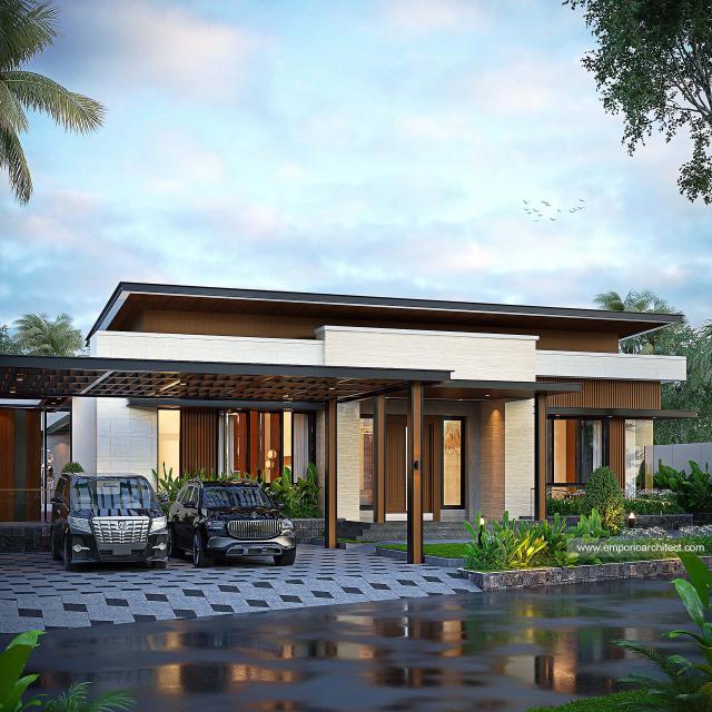 #carportdesign - Mr. BDI 1523 Modern House 1 Floor Design - Pangkalan Bun, Kalimantan Tengah - Code 29795