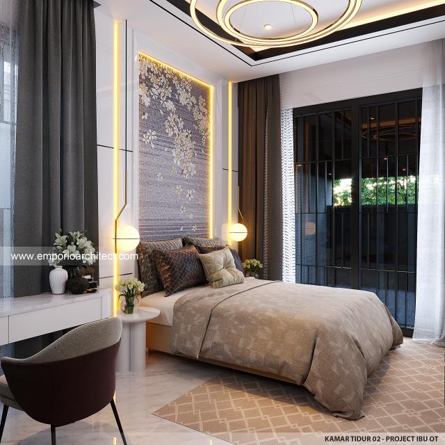 #bedroomdesign - Mrs. OT 1661 Modern House 1 Floor Design - Semarang - Code 35305