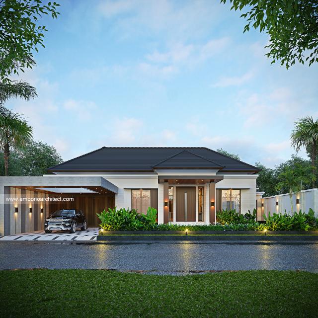 #modernhomedesign - Mr. RTM 1547 Modern House 1 Floor Design - Sumatera Utara - Code 31399