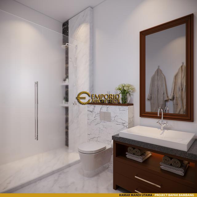 #bathroomdesign - Mr. Bambang Modern House 2 Floors Design - Solo (Surakarta), Jawa Tengah - Code 18877