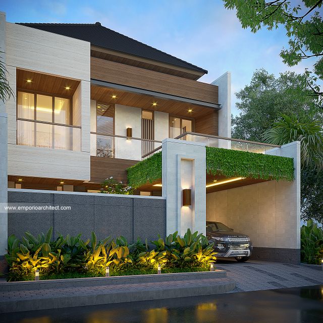 #2floorshousedesign - Mr. PLS 1841 Modern House 2 Floors Design - BSD, Tangerang Selatan - Code 39711