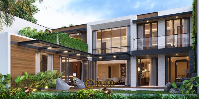 Desain Rumah Modern 2 Lantai Bapak Fachmy di  Bandung, Jawa Barat