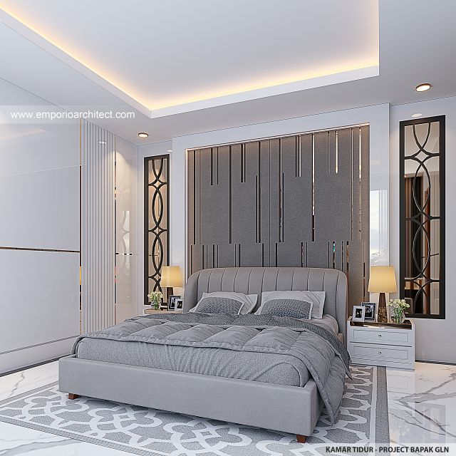 #bedroomdesign - Mr. GLN 1927 Modern House 2 Floors Design - Denpasar, Bali - Code 42305