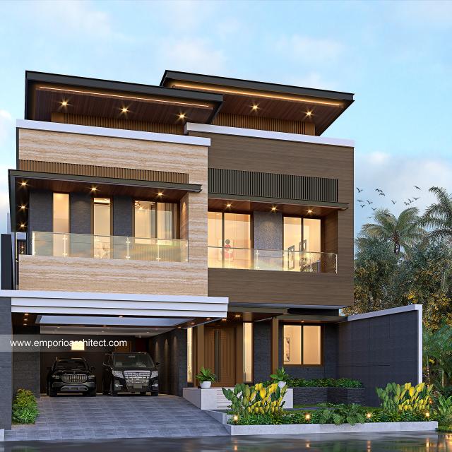 Image 1 Mrs. MLI 1419 Modern House 2 Floors Design - PIK, Jakarta Utara