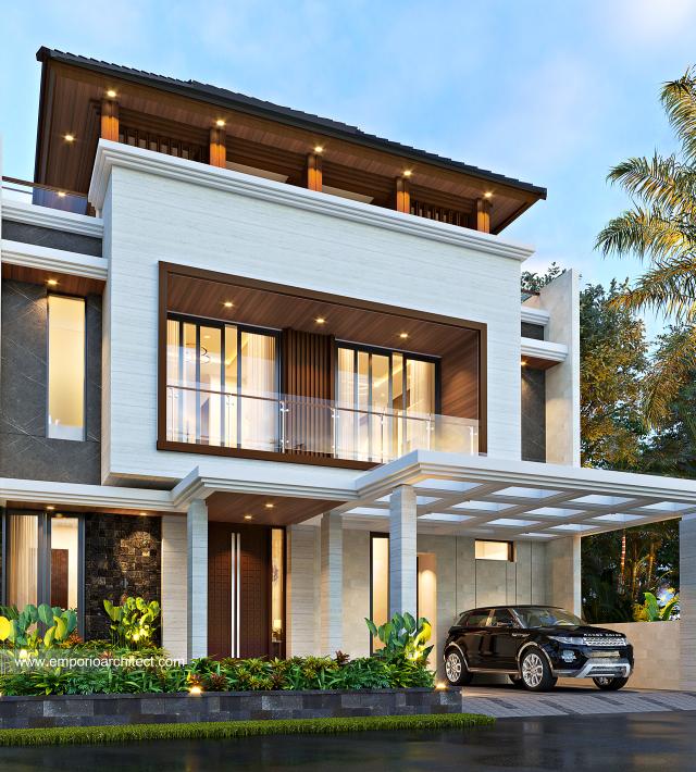 Image 3 Mrs. LNA 1472 Modern House 2 Floors Design - Bogor