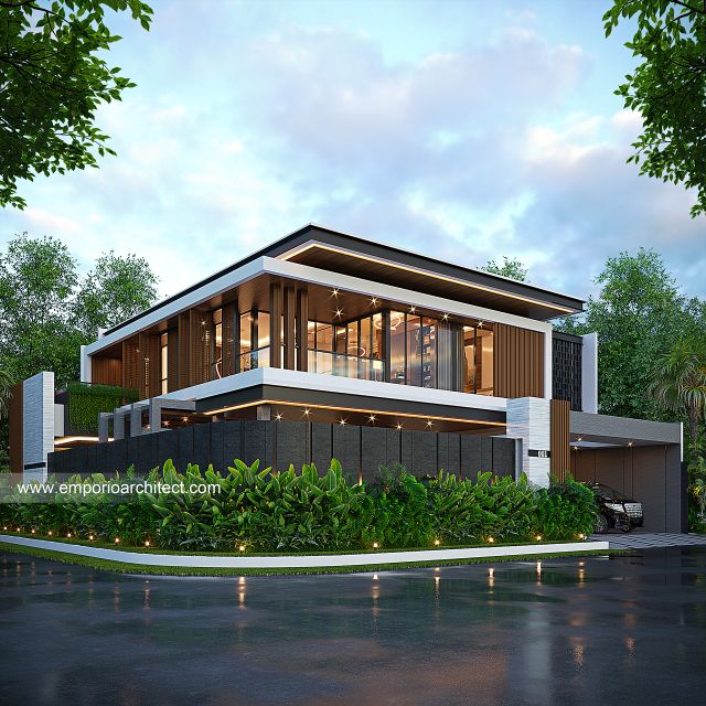 #2floorshousedesign - Mr. YDJ 1752 Modern House 2 Floors Design - Jakarta - Code 37415