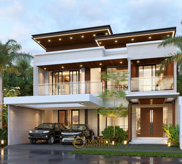 Desain Rumah Modern 2 Lantai Bapak Imam di  Bandung, Jawa Barat