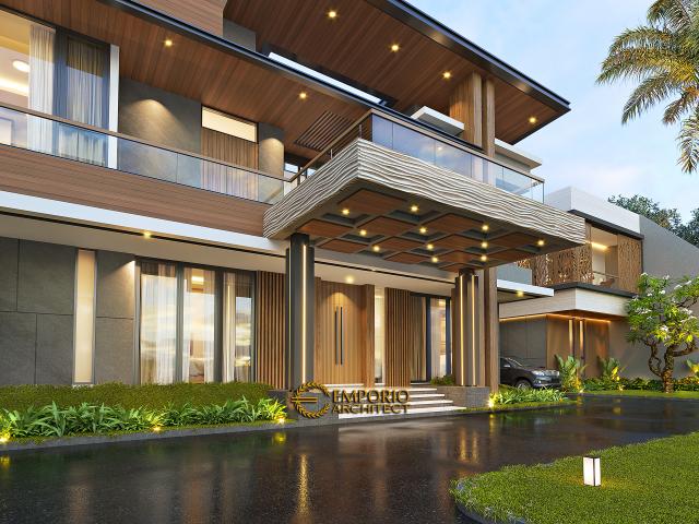 #housedesign - Mrs. Nana Modern House 2 Floors Design - Sukabumi, Jawa Barat - Code 16578