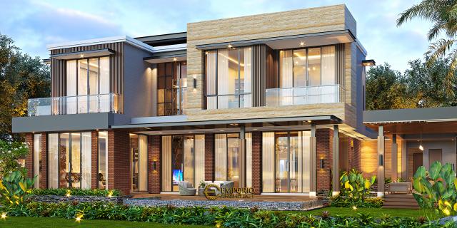 #2floorshousedesign - Mrs. Nana Modern House 2 Floors Design - Depok, Jawa Barat - Code 19106