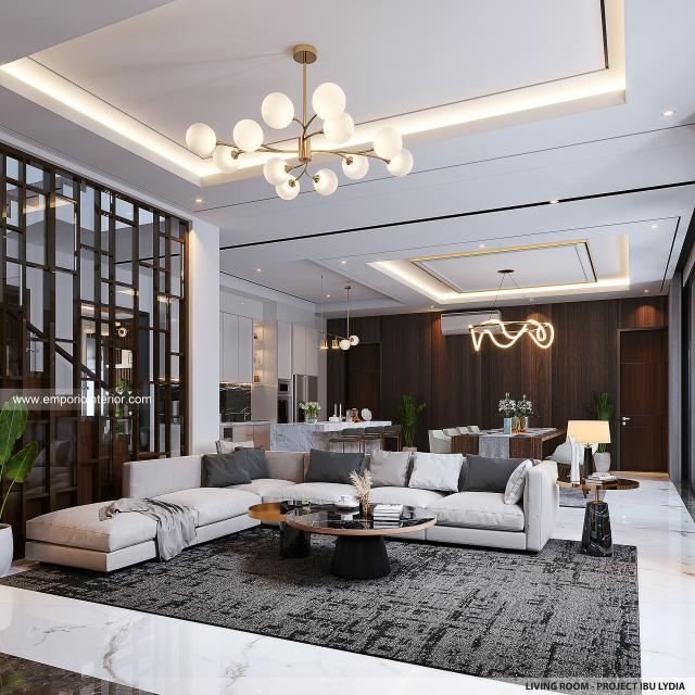 #interiorhomedesign - Mrs. LDY 1526 Modern House 2 Floors Design - Jakarta - Code 30909