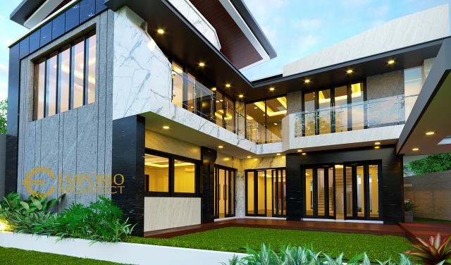 #2floorshousedesign - Mr. Awi Modern House 2 Floors Design - Batam - Code 20233