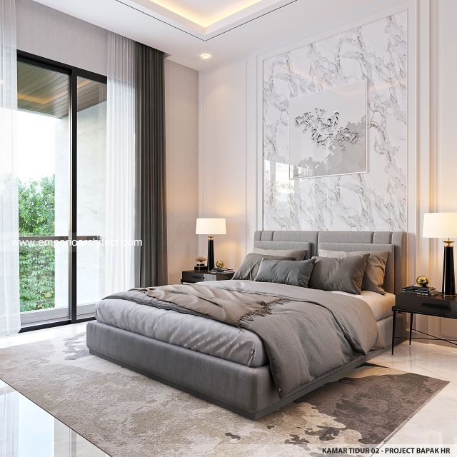 #bedroomdesign - Modern House 2 Floors Design 1872 - Jakarta Timur - Code 41115