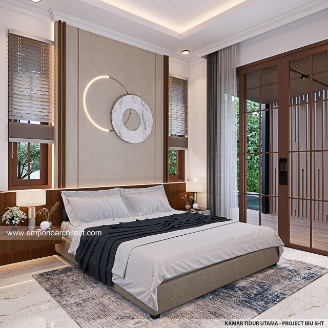 #bedroomdesign - Mrs. SHT 1933 Modern House 2 Floors Design - Tangerang - Code 42332