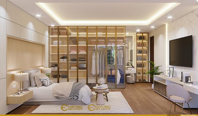 Desain Kamar Tidur Anak 3 Rumah Modern 2 Lantai Bapak IDW di Bandung, Jawa Barat