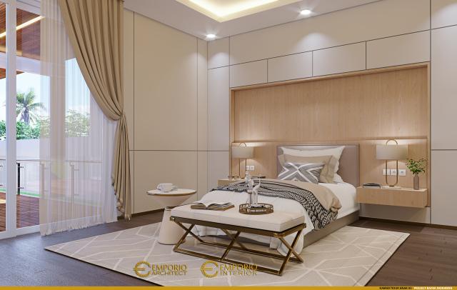 Desain Kamar Tidur Anak 3 Rumah Modern 2 Lantai Bapak IDW di Bandung, Jawa Barat