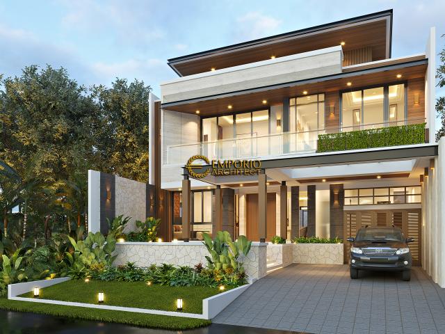 #2floorshousedesign - Mrs. Juliana Modern House 2 Floors Design - Cikarang, Bekasi, Jawa Barat - Code 15334