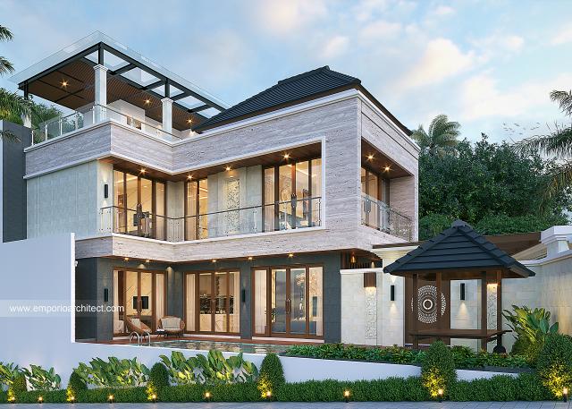 Video Desain Rumah Modern 2 Lantai Bapak EED 1452 di  Nusa Dua, Bali