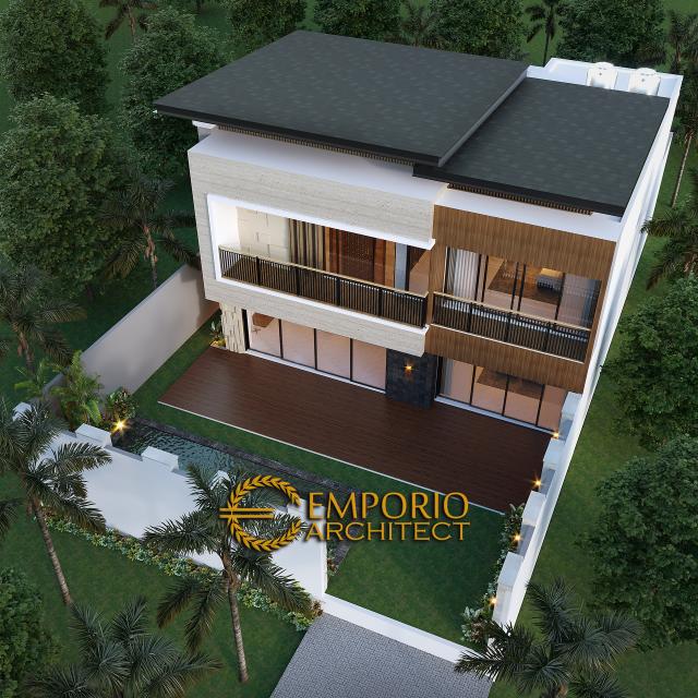 Desain Master Plan Rumah Modern 2 Lantai Bapak Ali di Denpasar, Bali