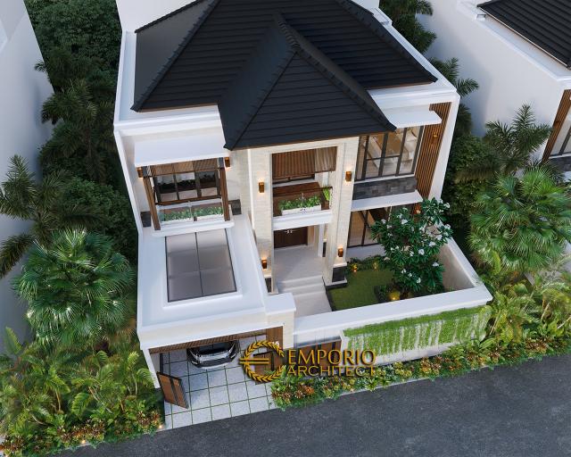 Desain Master Plan Rumah Modern 2 Lantai Bapak Dadi di Bekasi, Jawa Barat