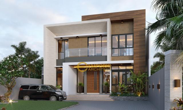 Video Desain Rumah Modern 2 Lantai Bapak Herman di  Tanjungpinang, Kepulauan Riau