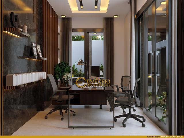 #interiordesign - Mr. Melky Tjiang Modern House 2 Floors Design - Palu, Sulawesi Tengah - Code 10799