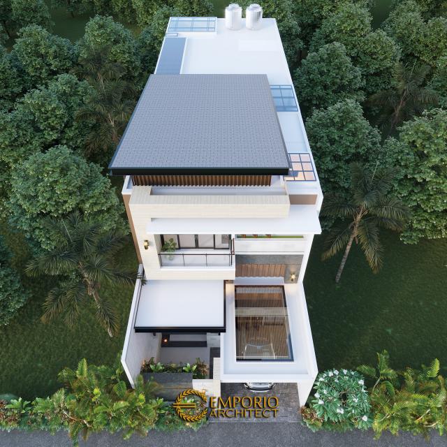 Desain Masterplan Rumah Modern 2 Lantai Bapak RM di Bogor, Jawa Barat