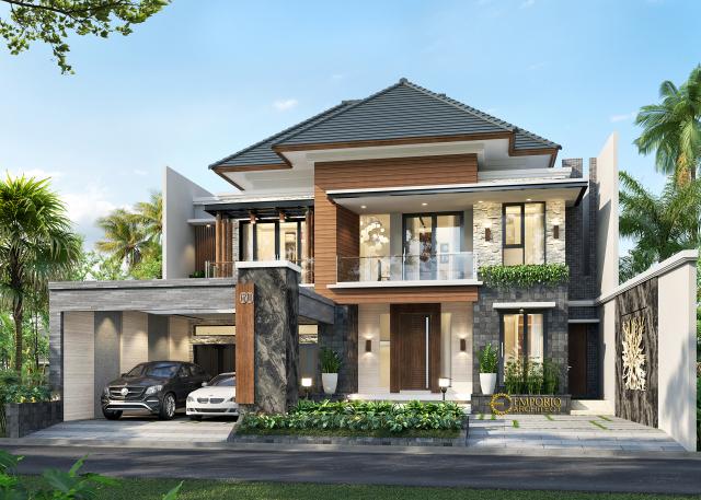 Video Desain Rumah Modern 2 Lantai Mrs. Asty di  Ponorogo, Jawa Timur