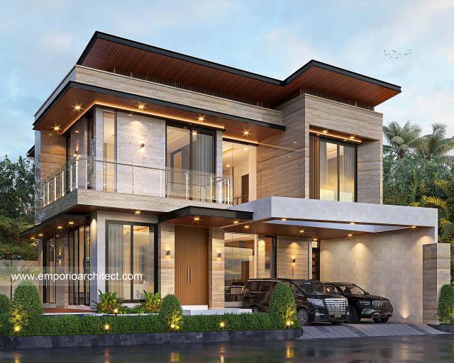 Video Mr. FLX 1429 Modern House 2.5 Floors Design - Jakarta