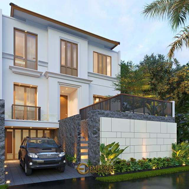 #housedesign - Mr. Bagas Modern House 2.5 Floors Design - Jakarta - Code 16798