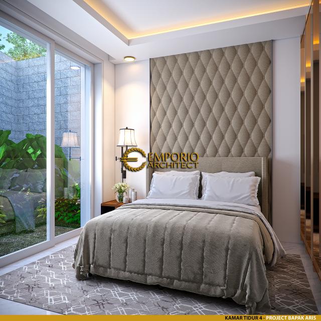 Desain Kamar Tidur 4 Rumah Modern 2.5 Lantai Bapak Aris di Bandung, Jawa Barat