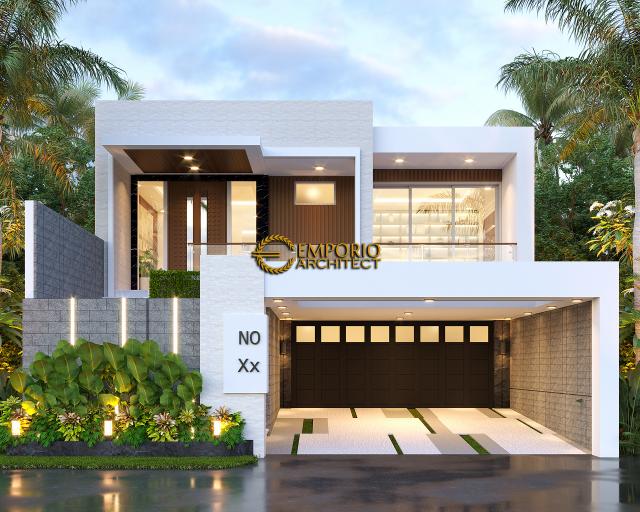 #2floorshousedesign - Mr. Aris Modern House 2.5 Floors Design - Bandung, Jawa Barat - Code 17246