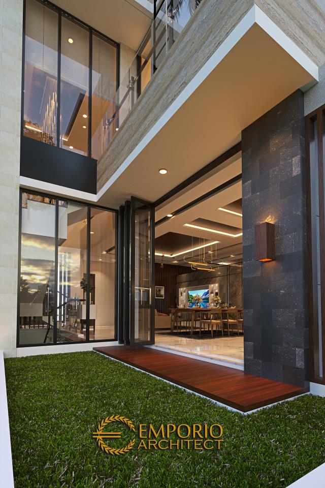 #housedesign - Mrs. Devi Modern House 2.5 Floors Design - Jakarta - Code 13747