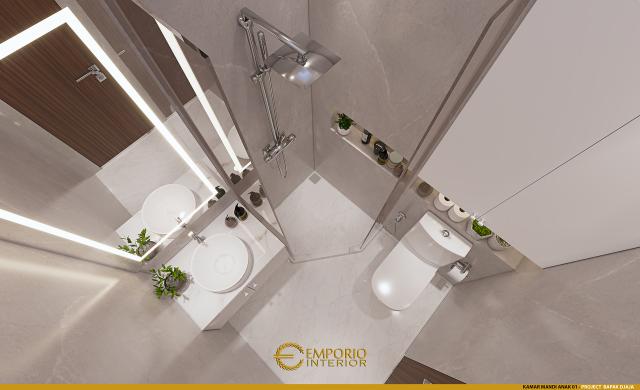 #bathroomdesign - Mr. Djaja Modern House 3 Floors Design - Surabaya - Code 25059