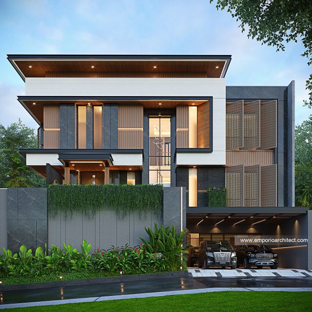 Video Desain Rumah Modern 3 Lantai Bapak IW 2020 di  Cipete, Jakarta Selatan