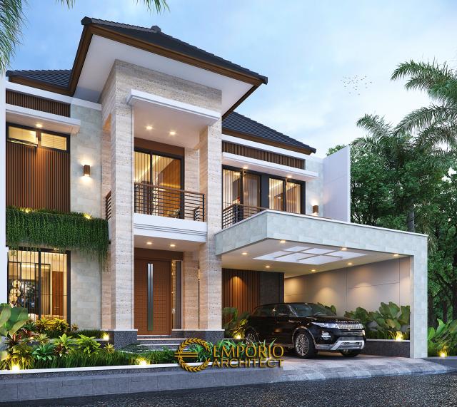 Desain Rumah Modern 3 Lantai Bapak Mathius di  Makassar, Sulawesi Selatan