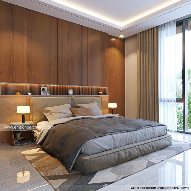 #bedroomdesign - Mr. RDY 1625 II Modern House 3 Floors Design - Jakarta Barat - Code 35418