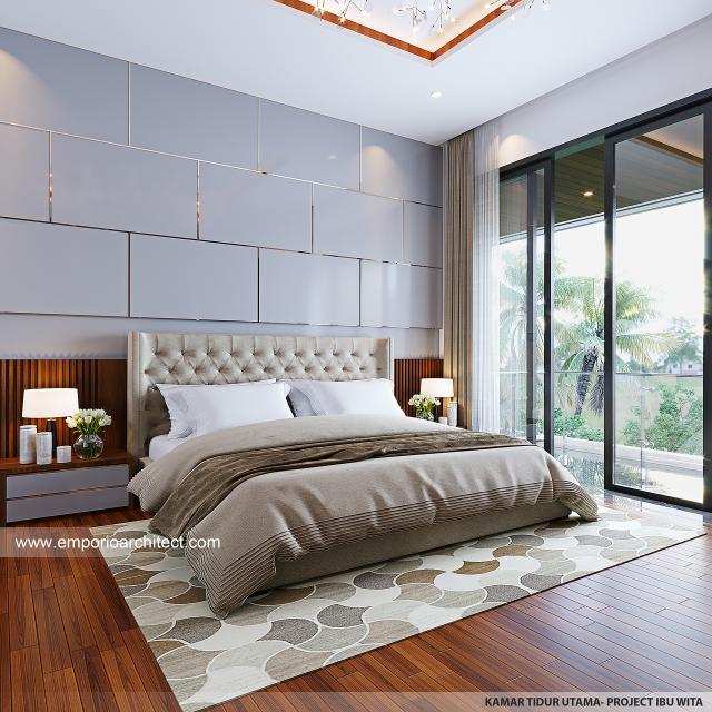 #bedroomdesign - Mrs. WTA 1508 Modern House 3 Floors Design - Tangerang Selatan - Code 29613