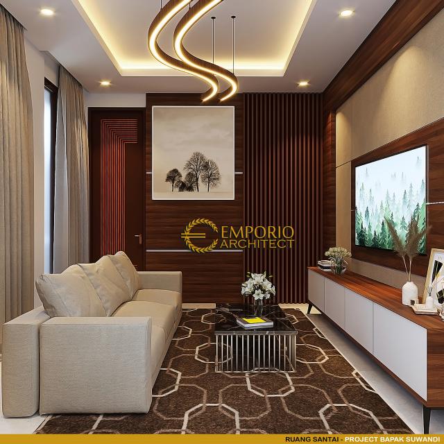 #interiordesign - Mr. Suwandi Modern House 3 Floors Design - Surabaya - Code 16554