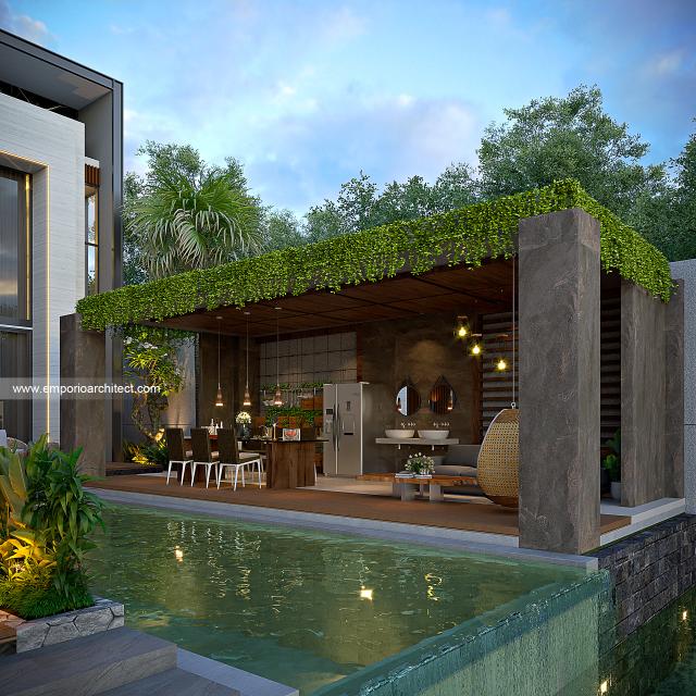 #pantrydesign - Mr. MBR 1742 Modern House 3 Floors Design - Sentul, Bogor - Code 37469