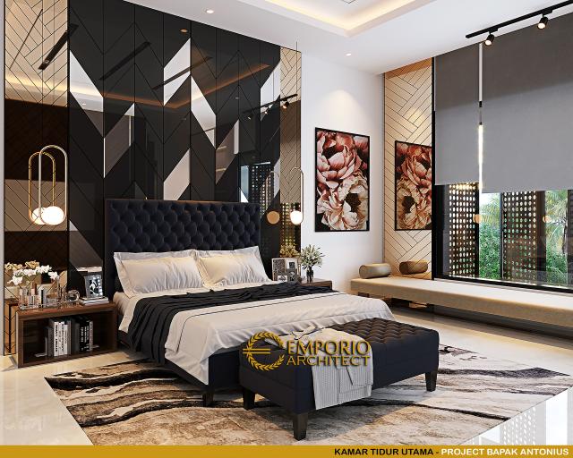 #bedroomdesign - Mr. ATN 1236 Modern House 3 Floors Design - Jakarta - Code 20320