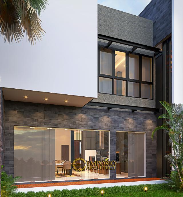 #homeexteriordesign - Mr. ATN 1236 Modern House 3 Floors Design - Jakarta - Code 20311