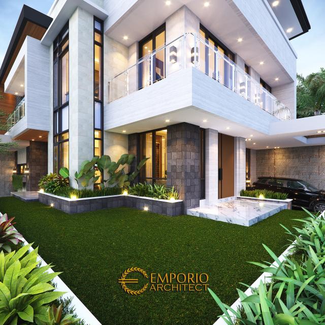 #homeexteriordesign - Mr. Juliawan Modern House 3 Floors Design - Kendari, Sulawesi Tenggara - Code 16673