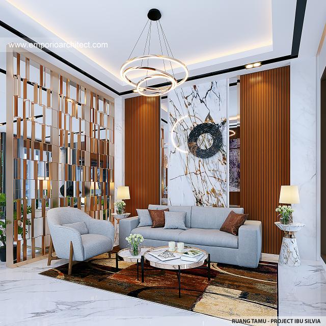 #guestroomdesign - Mrs. SLV 1511 Modern House 3 Floors Design - BSD, Tangerang Selatan - Code 29884