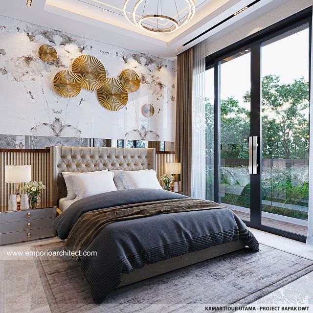 #bedroomdesign - Mr. DWT 1888 Modern Industrial House 3 Floors Design - Yogyakarta - Code 41260